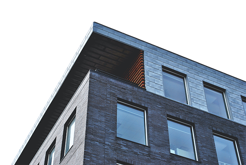 modern building transparent background